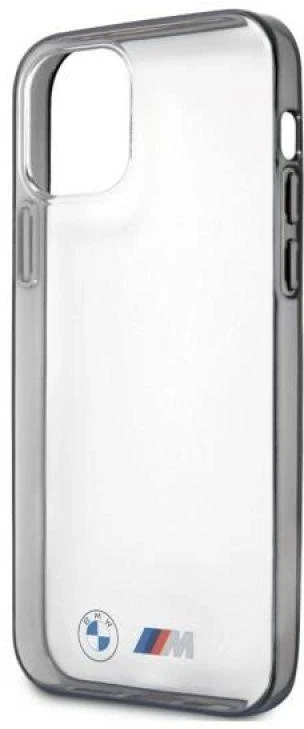 BMW BMHCP12LMBTOK Apple iPhone 12 Pro Max 6,7″ skaidrus kietas dėklas Sandblast