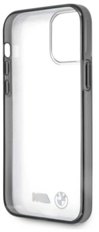 BMW BMHCP12LMBTOK Apple iPhone 12 Pro Max 6,7″ skaidrus kietas dėklas Sandblast