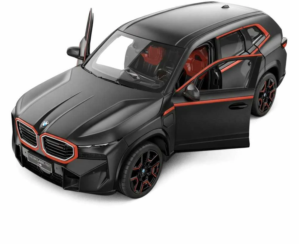 Rastar Automodelis 1:14 juodas BMW XM