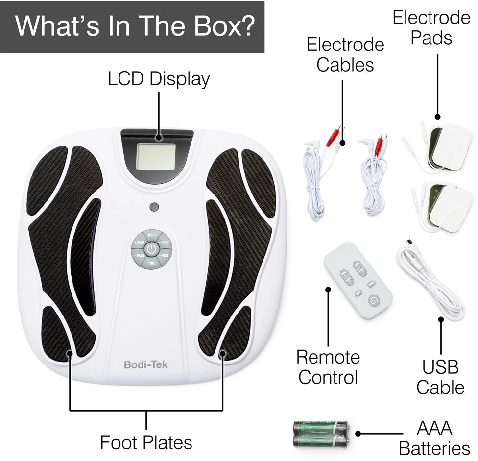 Bodi-Tek Circulation Plus elektroninis raumenų stimuliatorius BT-CRBO5-EU/1,1