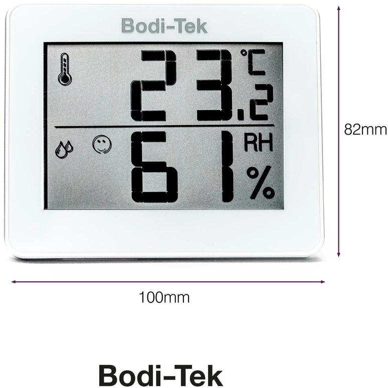 Bodi-Tek HGTH-EU/1,0 kambario termometras ir higrometras