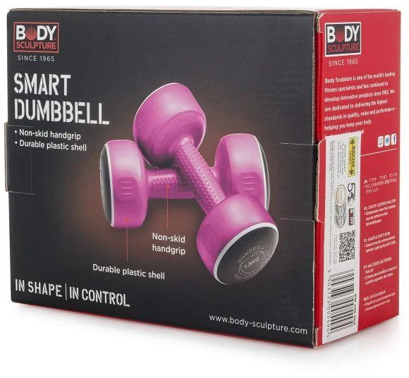 Body Sculpture SMART svarmenys 2x1,5kg BW 108 rožiniai