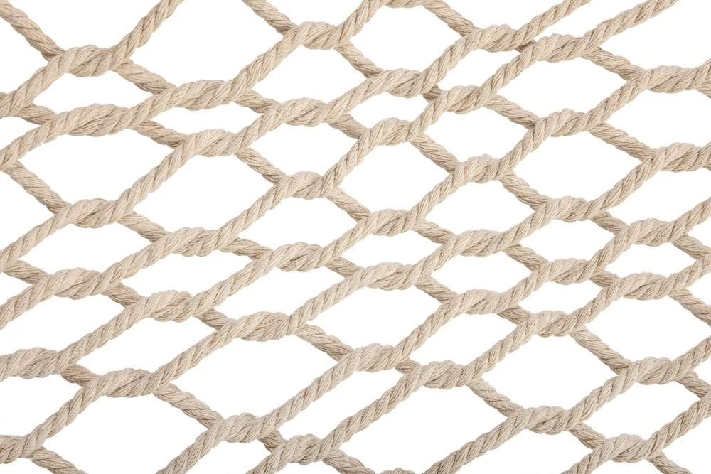 Roger Sodo hamakas boho tinklelis su kutais 200 cm ecru spalvos