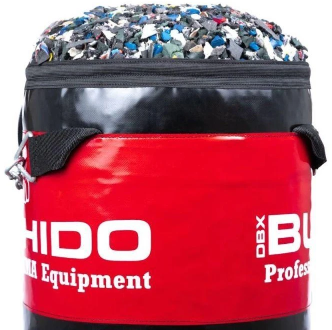BUSHIDO Bokso maišas - 130 Raudonas - 130 cm / 30 kg