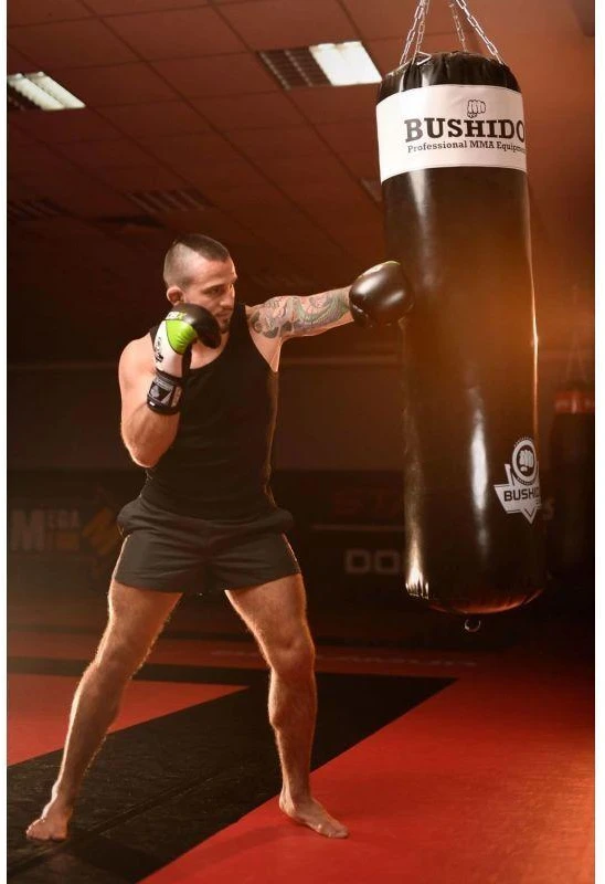 BUSHIDO Bokso maišas - 140 Balta - 140 cm / 40 kg