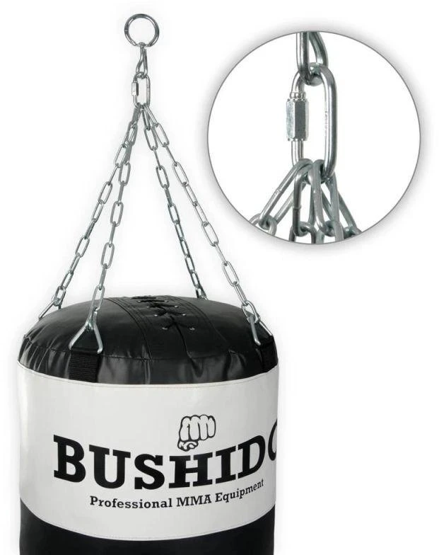BUSHIDO Bokso maišas - 140 Balta - 140 cm / 40 kg