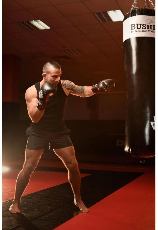 BUSHIDO Bokso maišas - 140 Balta - 140 cm / 40 kg