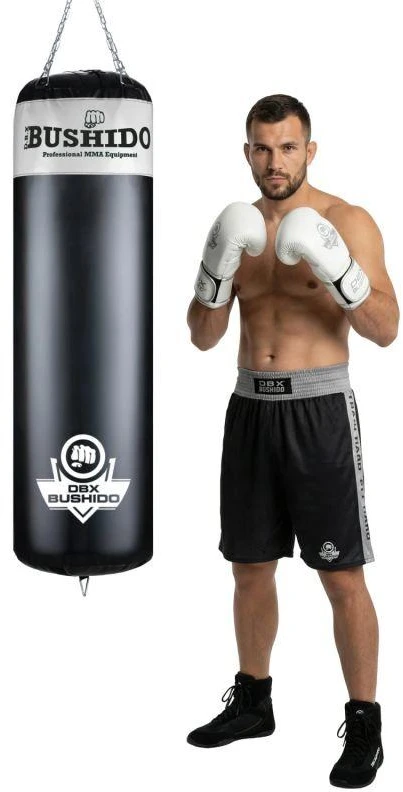 BUSHIDO Bokso maišas - 140 Balta - 140 cm / 40 kg