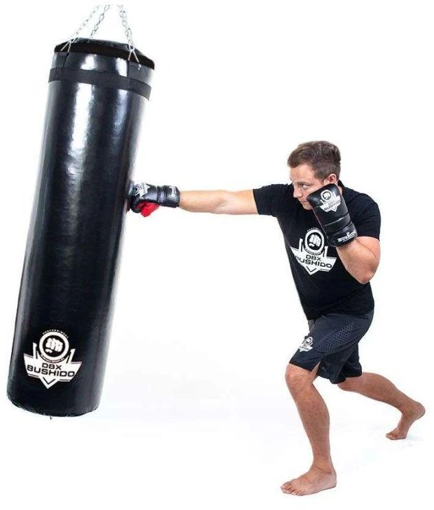 BUSHIDO Bokso maišas - 140 Juodas - 140 cm / 40 kg