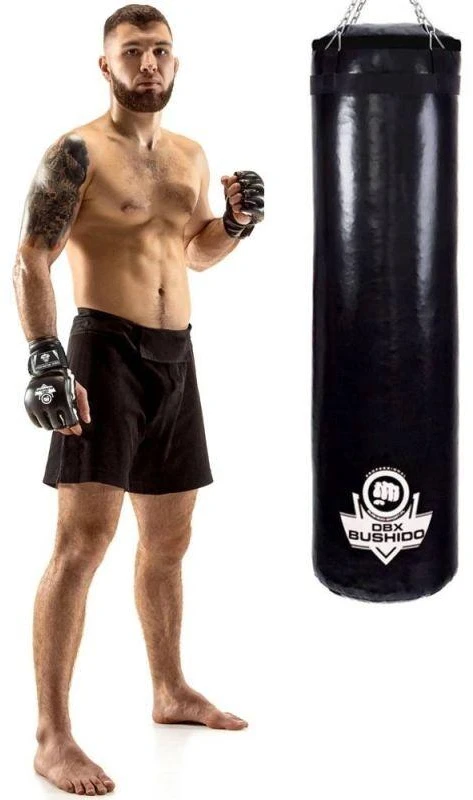 BUSHIDO Bokso maišas - 140 Juodas - 140 cm / 40 kg