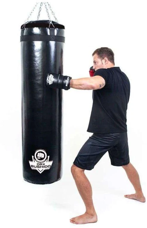 BUSHIDO Bokso maišas - 140 Juodas - 140 cm / 40 kg