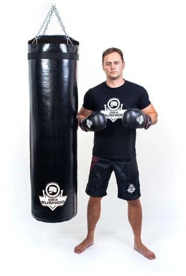 BUSHIDO Bokso maišas - 140 Juodas - 140 cm / 40 kg