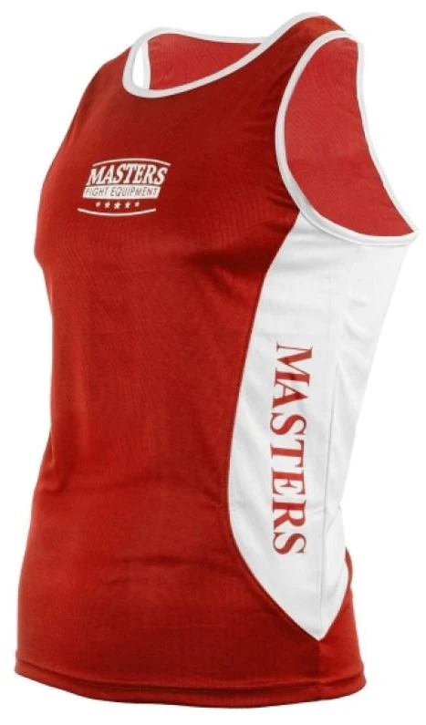 Bokso marškinėliai MASTERS, raudoni