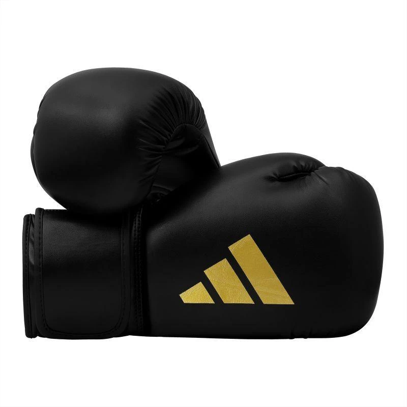 Bokso pirštinės adidas Speed 50 ADISBG50 – juodos/auksinės spalvos