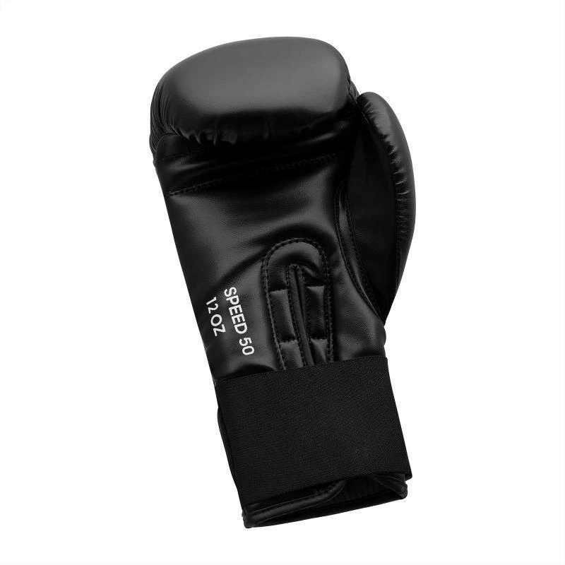 Bokso pirštinės adidas Speed 50 ADISBG50 – juodos/auksinės spalvos