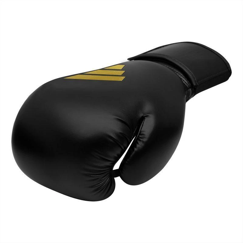 Bokso pirštinės adidas Speed 50 ADISBG50 – juodos/auksinės spalvos