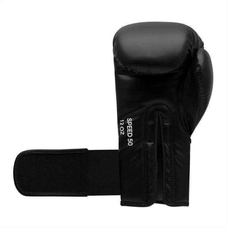 Bokso pirštinės adidas Speed 50 ADISBG50 – juodos/auksinės spalvos