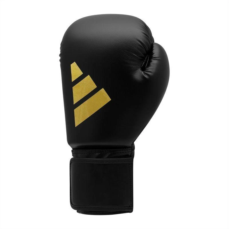 Bokso pirštinės adidas Speed 50 ADISBG50 – juodos/auksinės spalvos