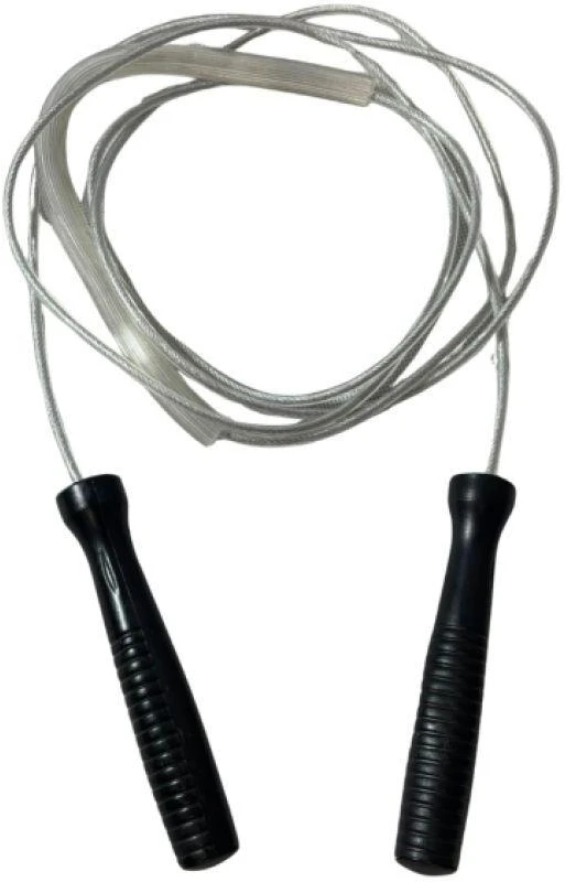 Bokso šokinėjimo virvė su svareliais 2 x 160g SBS-W 14256-W02