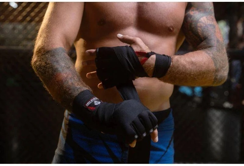 BUSHIDO Bokso tvarstukai su gelio apsauga kumščiams | DBX-GM-2