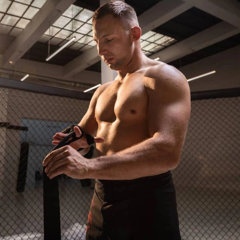 BUSHIDO Bokso tvarstukai su gelio apsauga kumščiams | DBX-GM-1