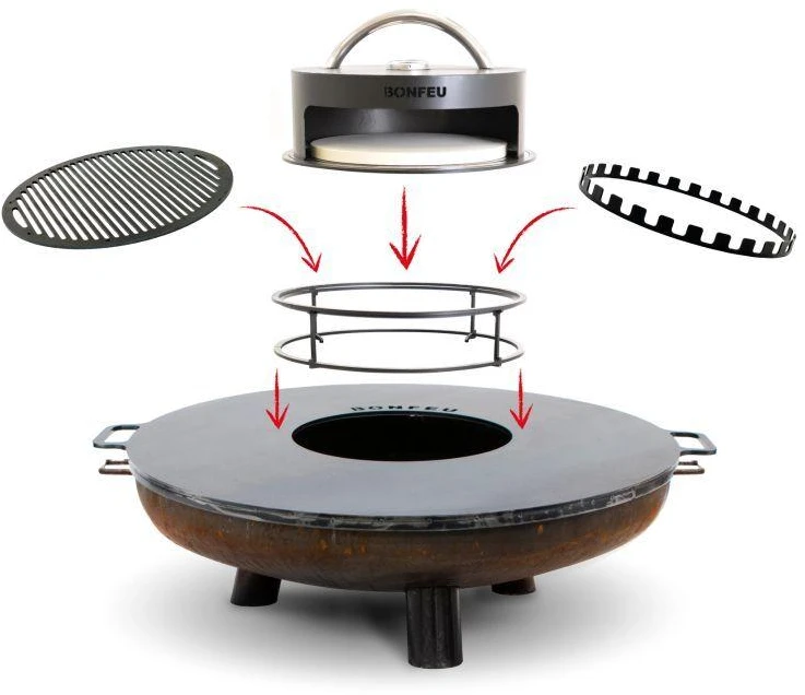 Hs Decoration Bonfeu Bonbowl Plus lauko židinys Ø80 FH3.800