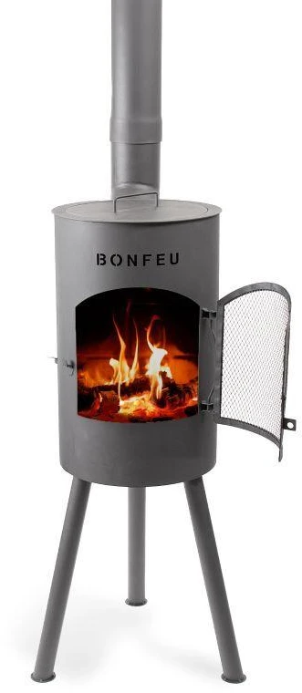 Bonfeu Bongiano Sp 3001 sodo židinys, juodas