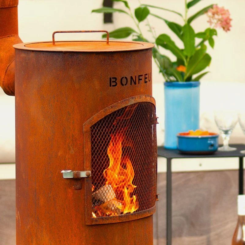 Bonfeu Bongiano Sp 3001 sodo židinys, juodas