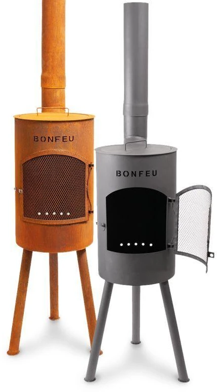 Bonfeu Bongiano Sp 3001 sodo židinys, juodas