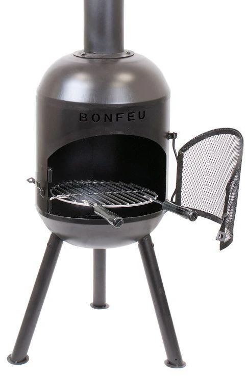 Ambiance Bonfeu Bonsolo sodo židinys, juodas, 3401