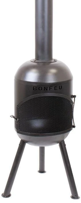 Ambiance Bonfeu Bonsolo sodo židinys, juodas, 3401