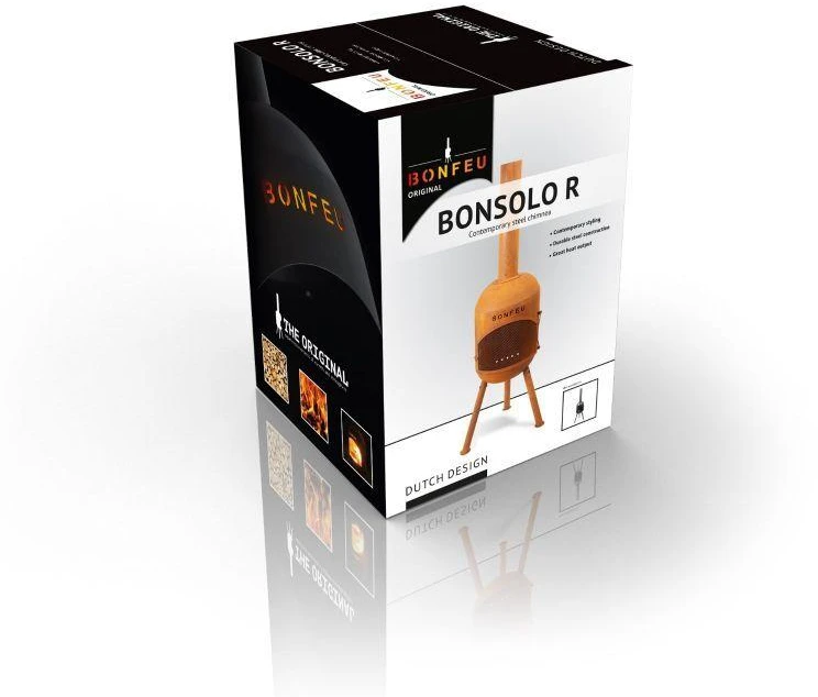 Rojaplast Bonfeu Bonsolo sodo židinys, rūdžių spalvos 3401R