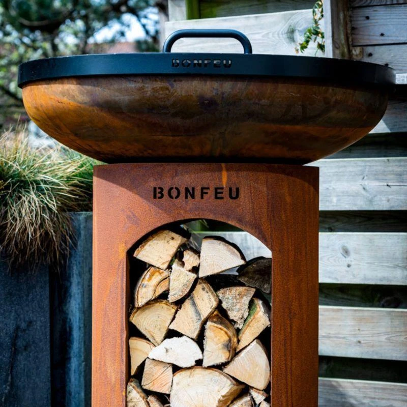 BONFEU Sodo laužavietė BONBIZA Atvira Juoda