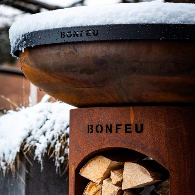 BONFEU Sodo laužavietė BONBIZA Atvira Juoda