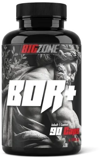 Big Zone Papildai Bor+ 90 Kapsulių