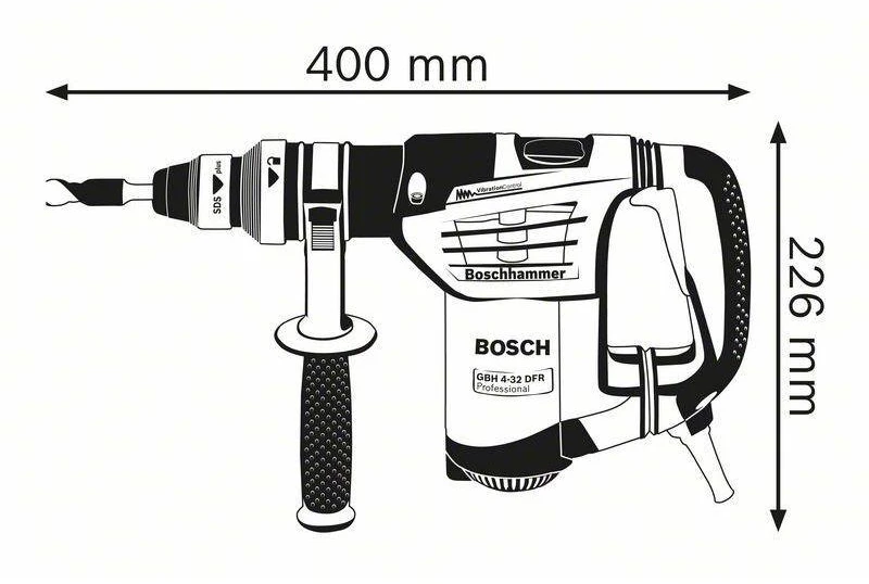 Perforatorius Bosch GBH 4-32 DFR PROFESSIONAL