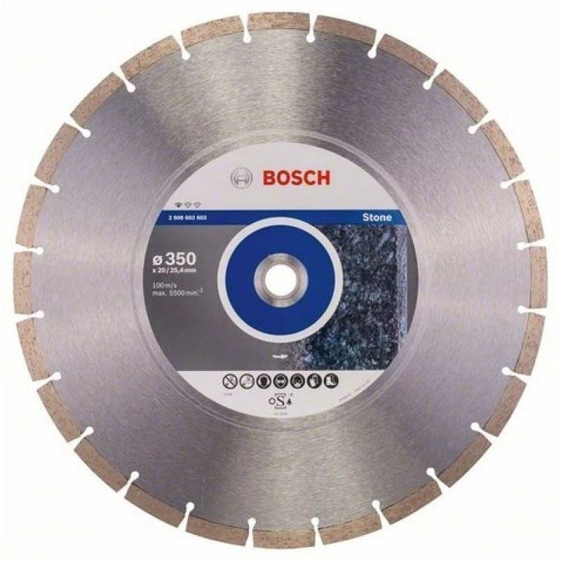 BOSCH TARCZA DIAMENTOWA 350x25,4 SEG STONE