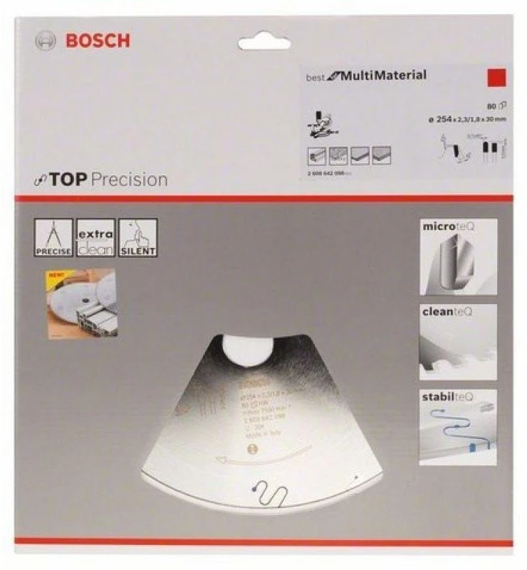 Bosch Disk.pjūkl.diskas Best MM 254 x 30 x 2,3 mm, 80