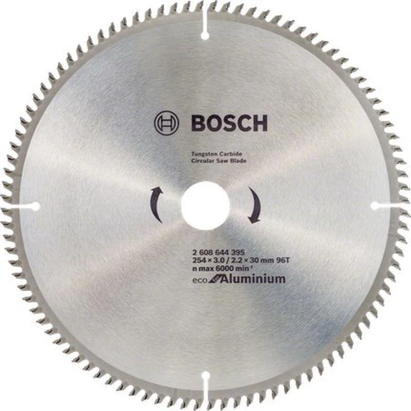 Bosch Pjūklas ALUMINIUI 254x30mm 96 DANTŲ ECO