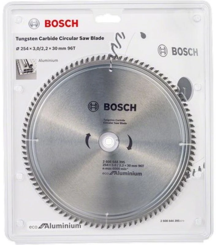Bosch Pjūklas ALUMINIUI 254x30mm 96 DANTŲ ECO