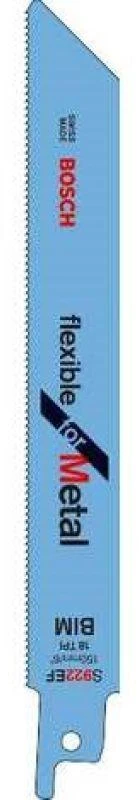 Pjūkleliai tiesiniam pjūklui Bosch S 922 EF; 100 vnt.