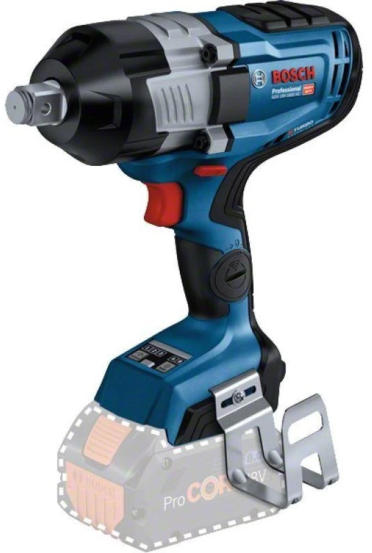Smūginis veržliaraktis Bosch GDS 18V-1600 HC, CT be akumuliatoriaus ir kroviklio