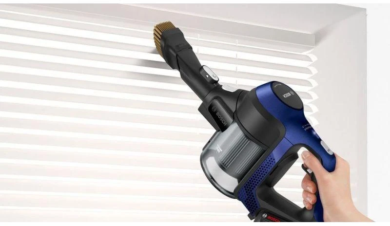 Įkraunamasis dulkių siurblys Bosch Unlimited 6 BBS611MAT, mėlynas