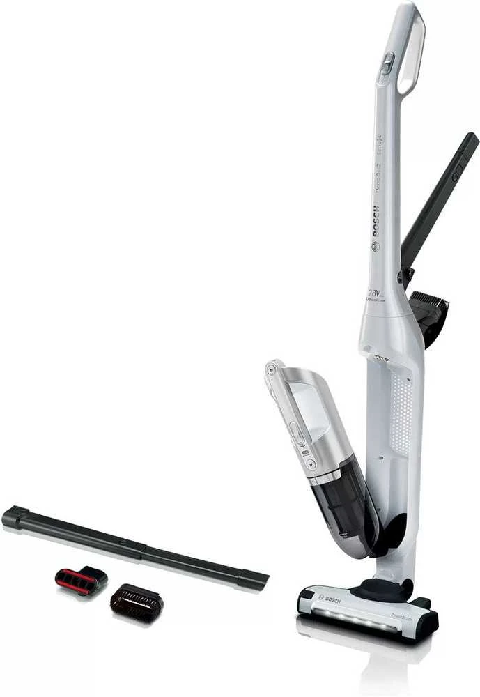 Bosch Įkraunamasis dulkių siurblys Flexxo Gen2 28Vmax, Baltos spalvos, (BBH3ALL28)