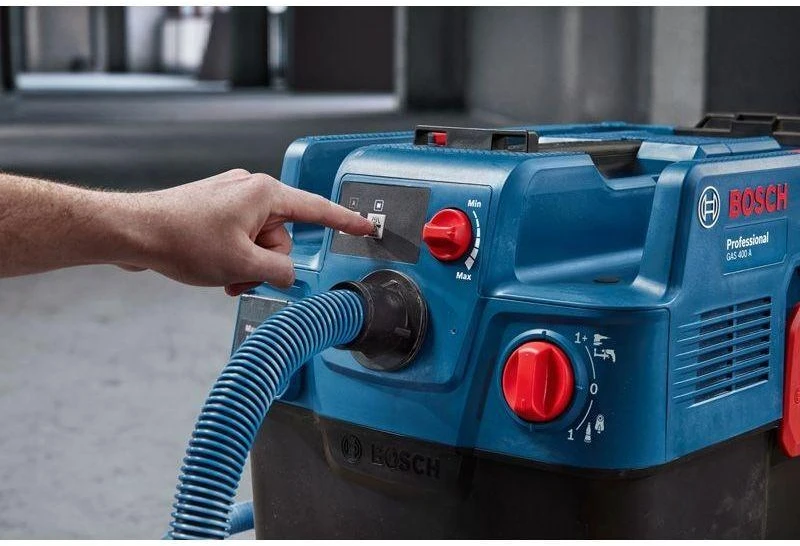 Sauso-drėgno valymo siurblys Bosch GAS 400 A Professional; 1200 W