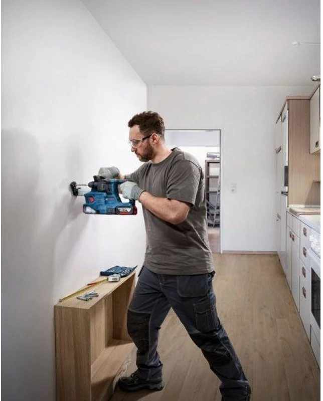 Perforatorius Bosch GBH 185-LI; 18 V; 1,9 J; SDS-plus (be akumuliatoriaus ir pakrovėjo)