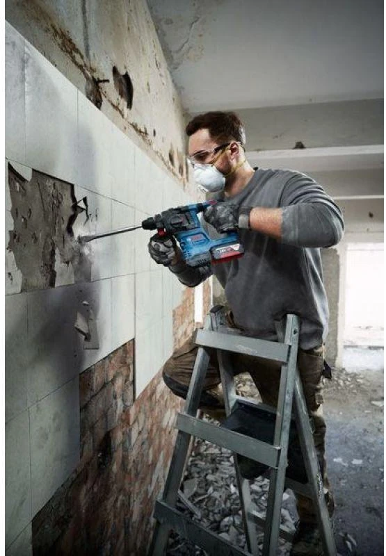 Perforatorius Bosch GBH 185-LI; 18 V; 1,9 J; SDS-plus (be akumuliatoriaus ir pakrovėjo)