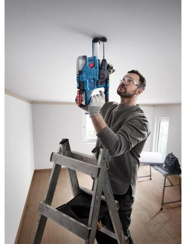Perforatorius Bosch GBH 185-LI; 18 V; 1,9 J; SDS-plus (be akumuliatoriaus ir pakrovėjo)