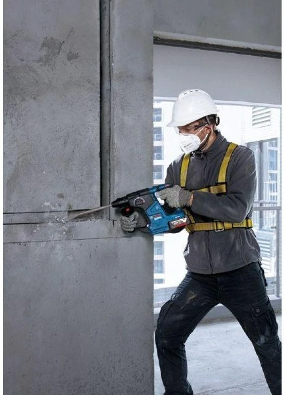 Bosch perforatorius GBH 187-LI; 18 V; 2,4 J; SDS-plus; 2x5,0 metų.