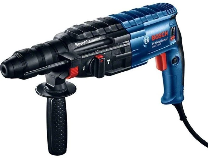 BOSCH PLAKTUKAS SU KALIMO GALIMYBĖS 790W 2,7J GBH 240 F + PAPILDOMA RANKENA